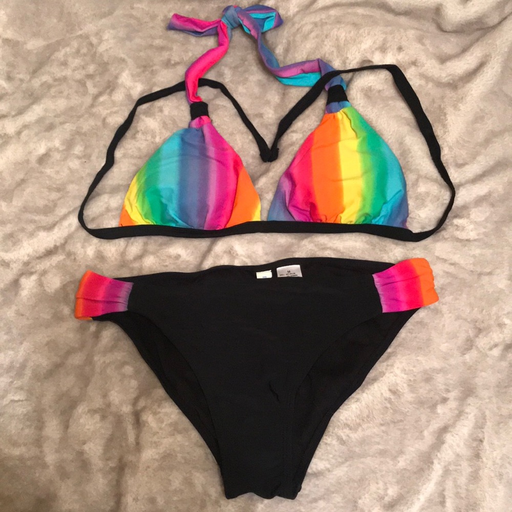 Rainbow Swim suit !!